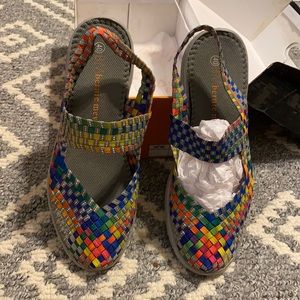 COPY - Bernie Merv rainbow sandals